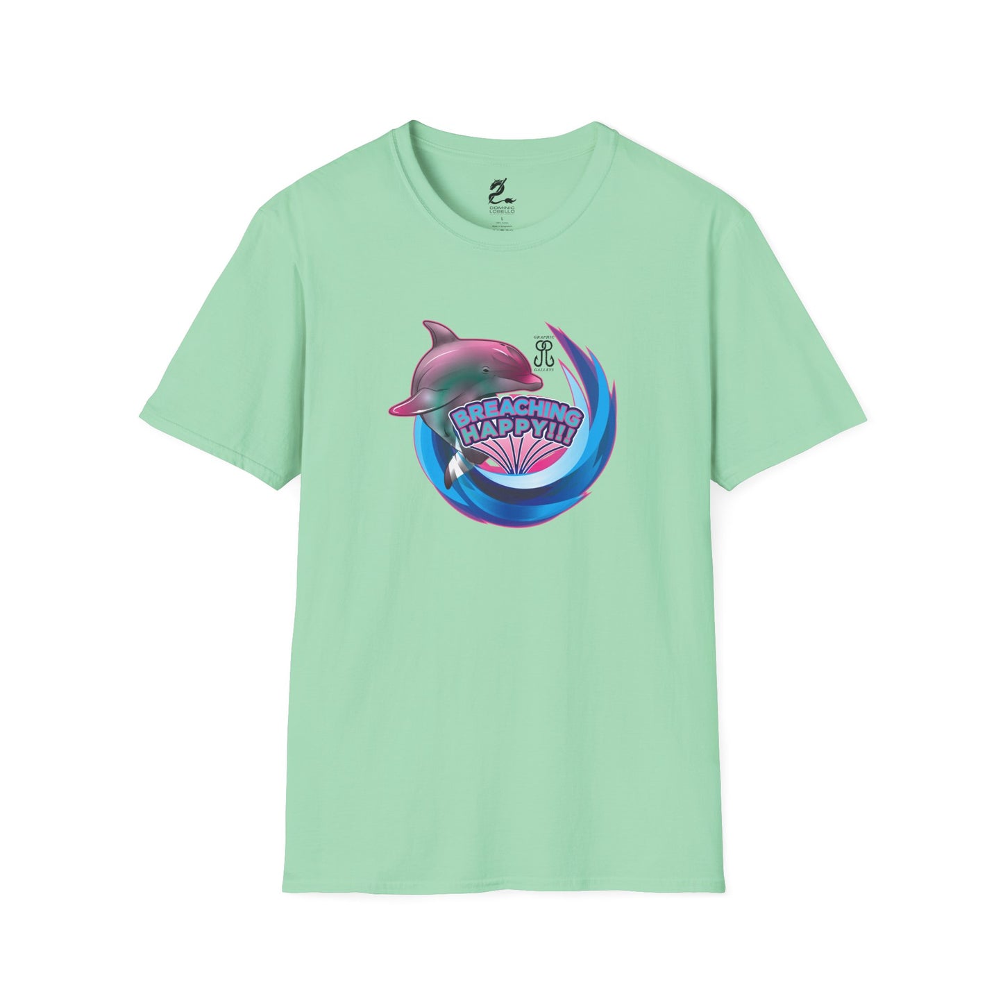 Breaching Happy Dolphin T-Shirt