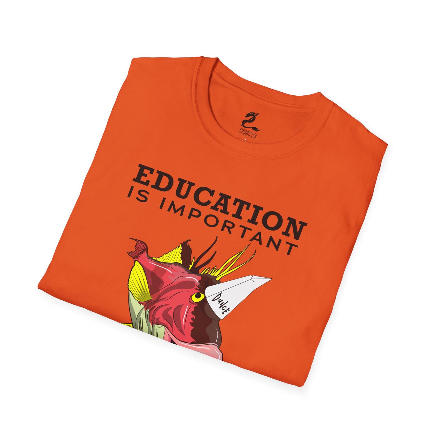 Fishing is Importanter Unisex Softstyle T-Shirt