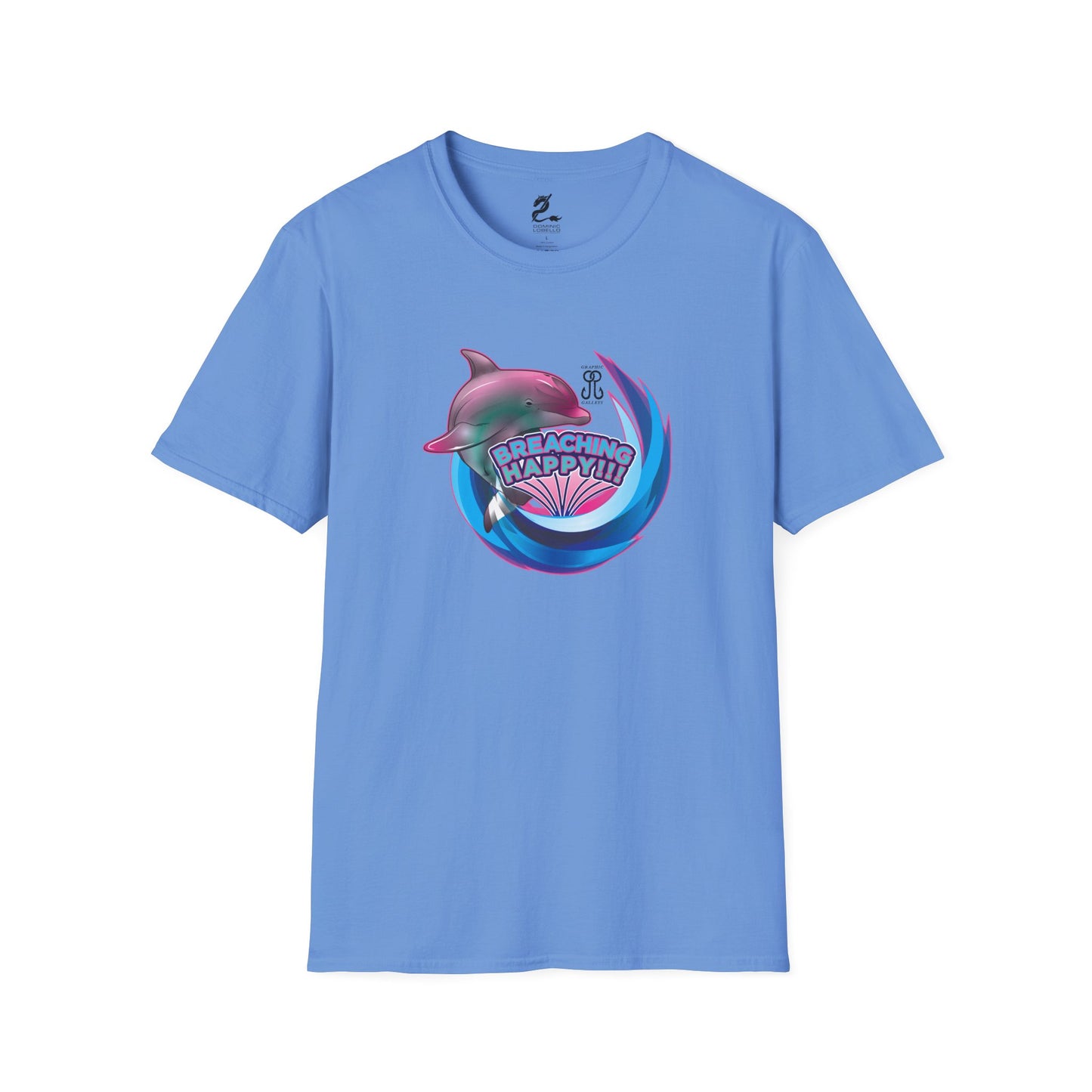 Breaching Happy Dolphin T-Shirt