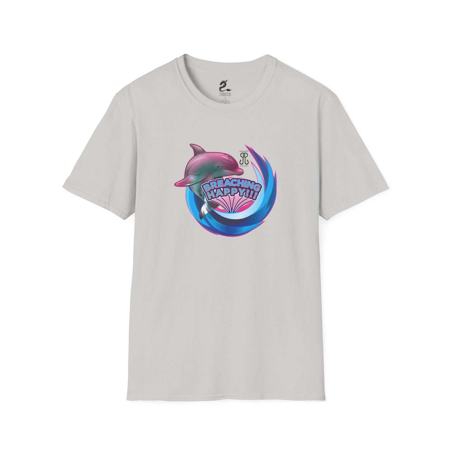 Breaching Happy Dolphin T-Shirt