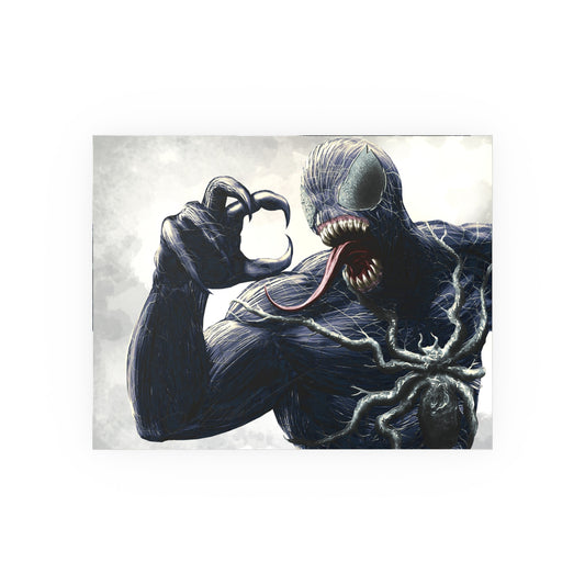 Realistic Venom Poster