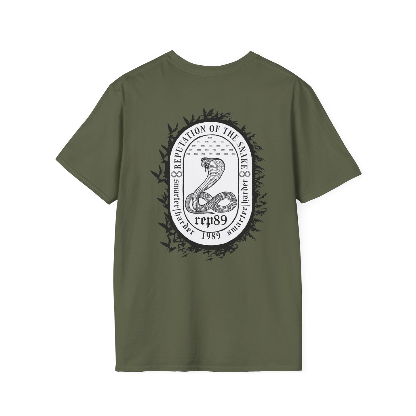 1989 Reputation of the Snake: Cobra Swiftie T-shirt