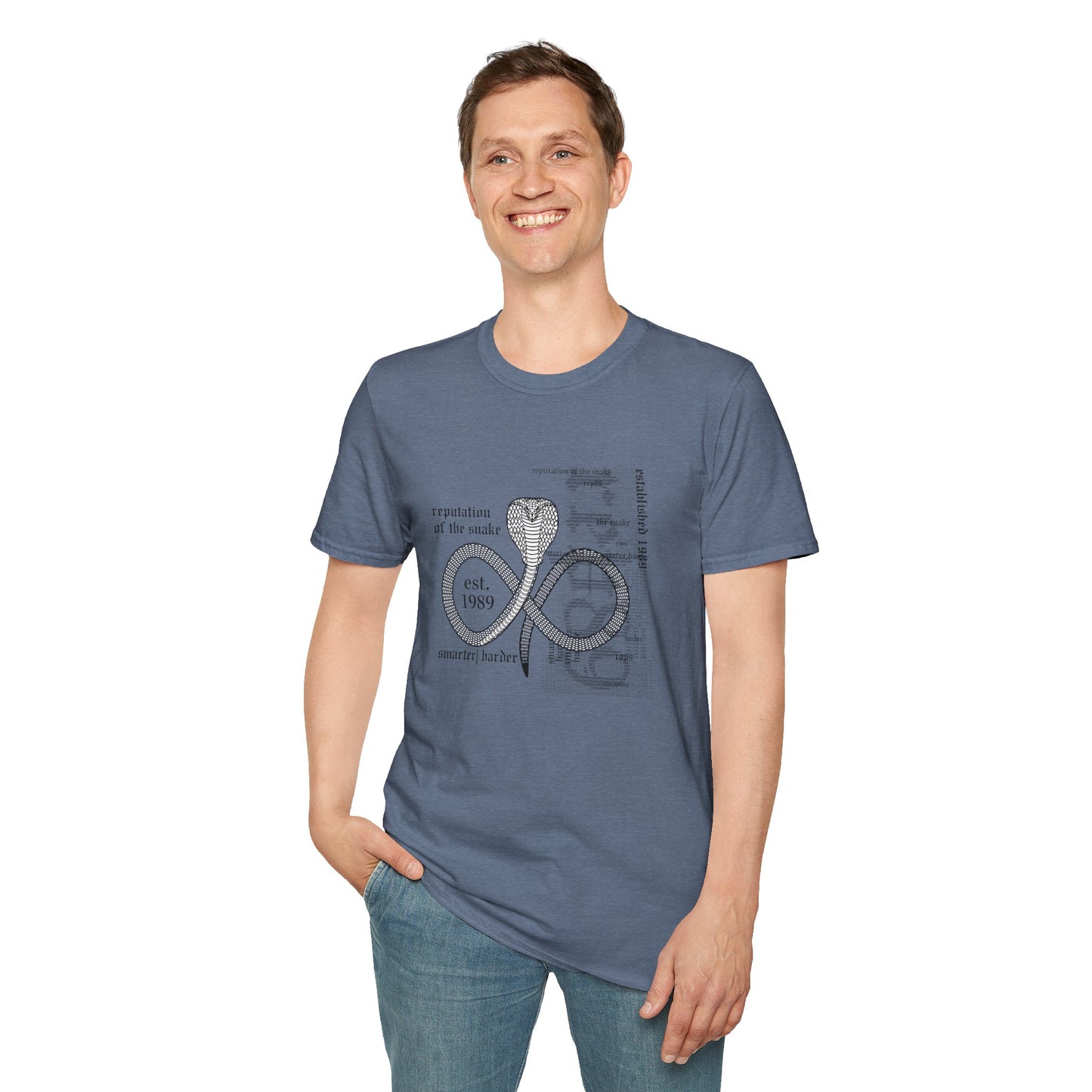 1989 Reputation of the Snake: Cobra Mark Swiftie T-shirt