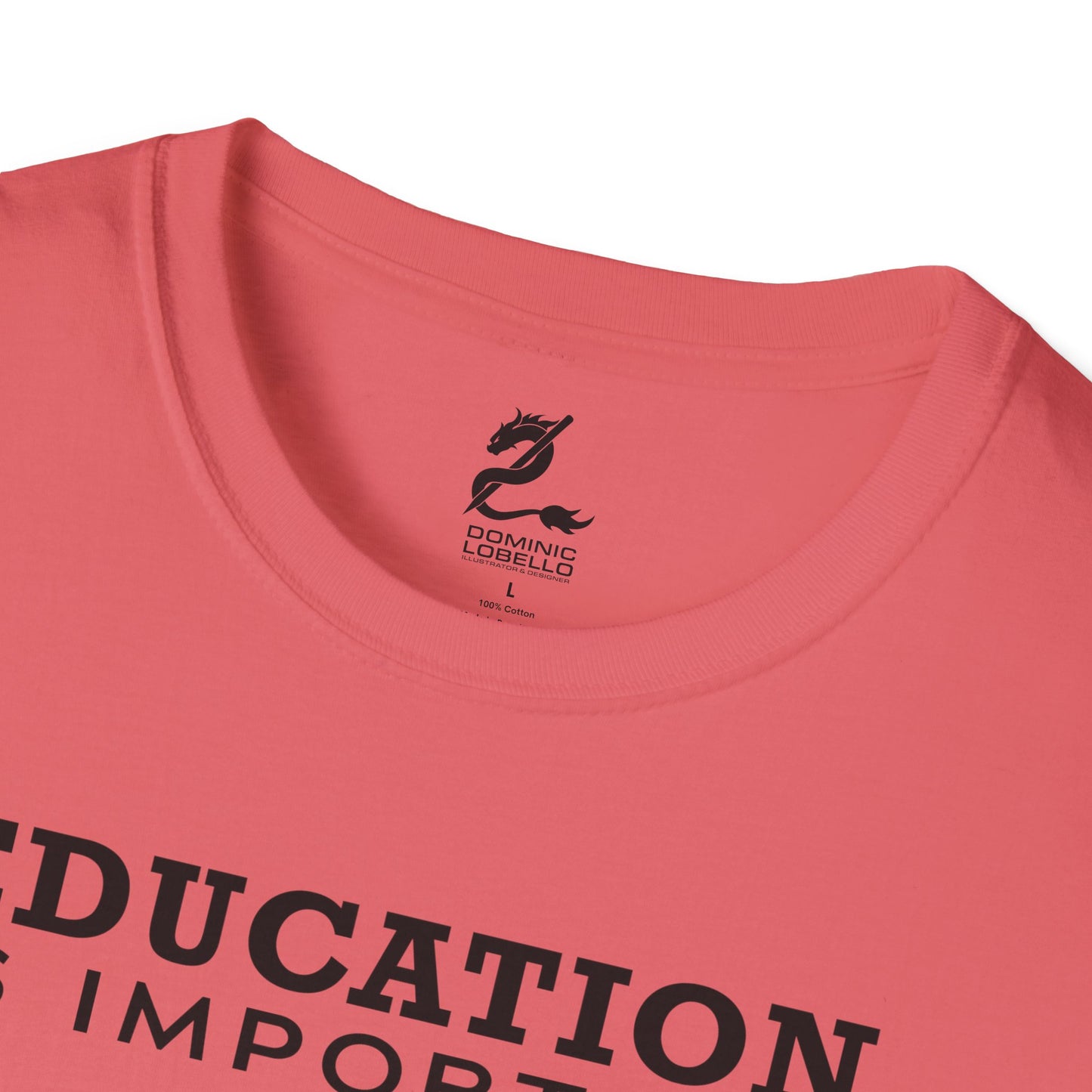 Fishing is Importanter Unisex Softstyle T-Shirt