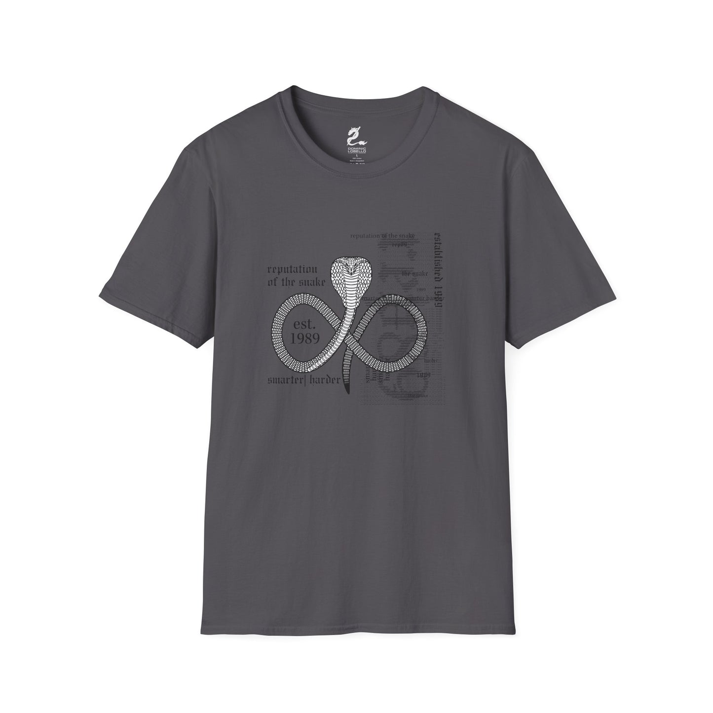 1989 Reputation of the Snake: Cobra Mark Swiftie T-shirt