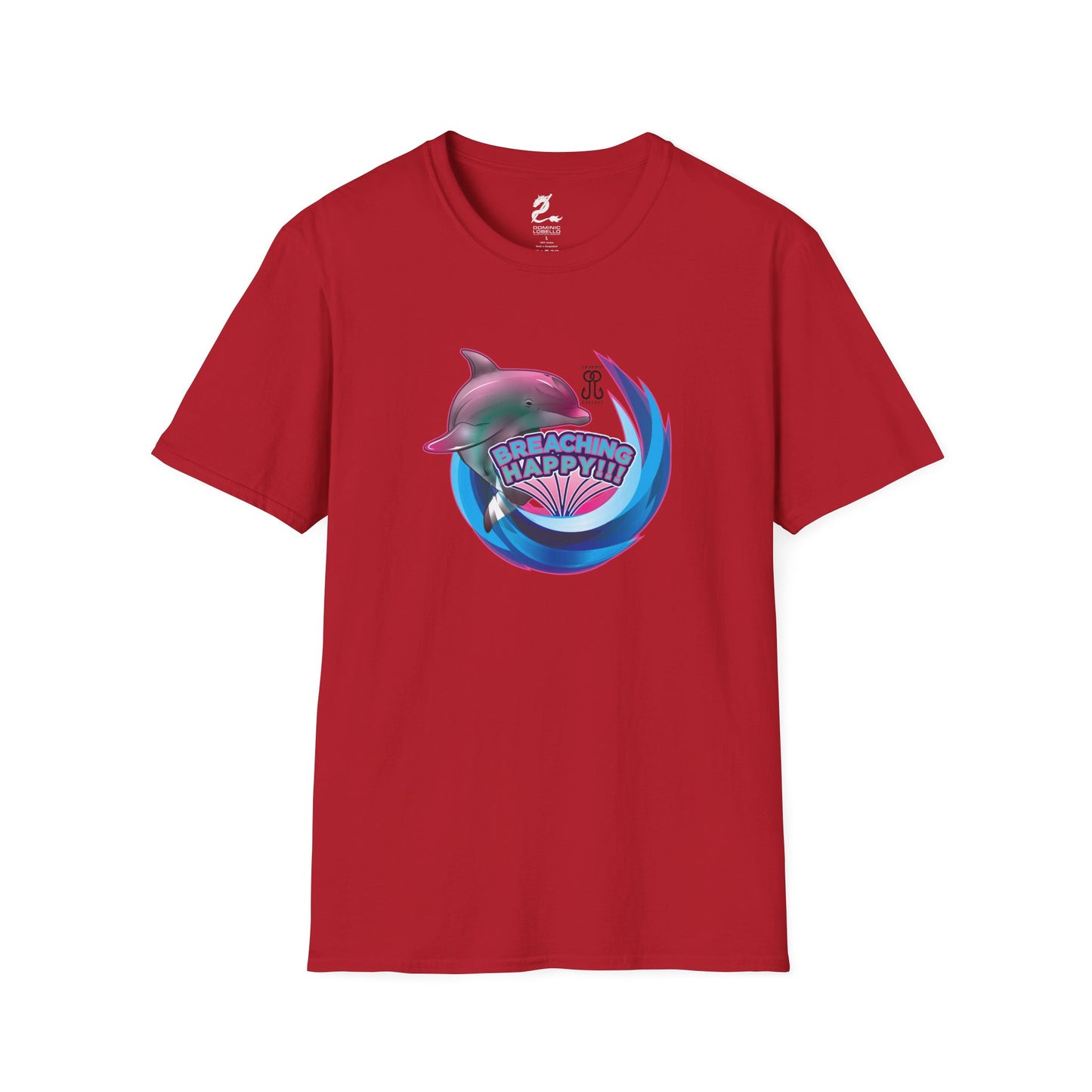 Breaching Happy Dolphin T-Shirt