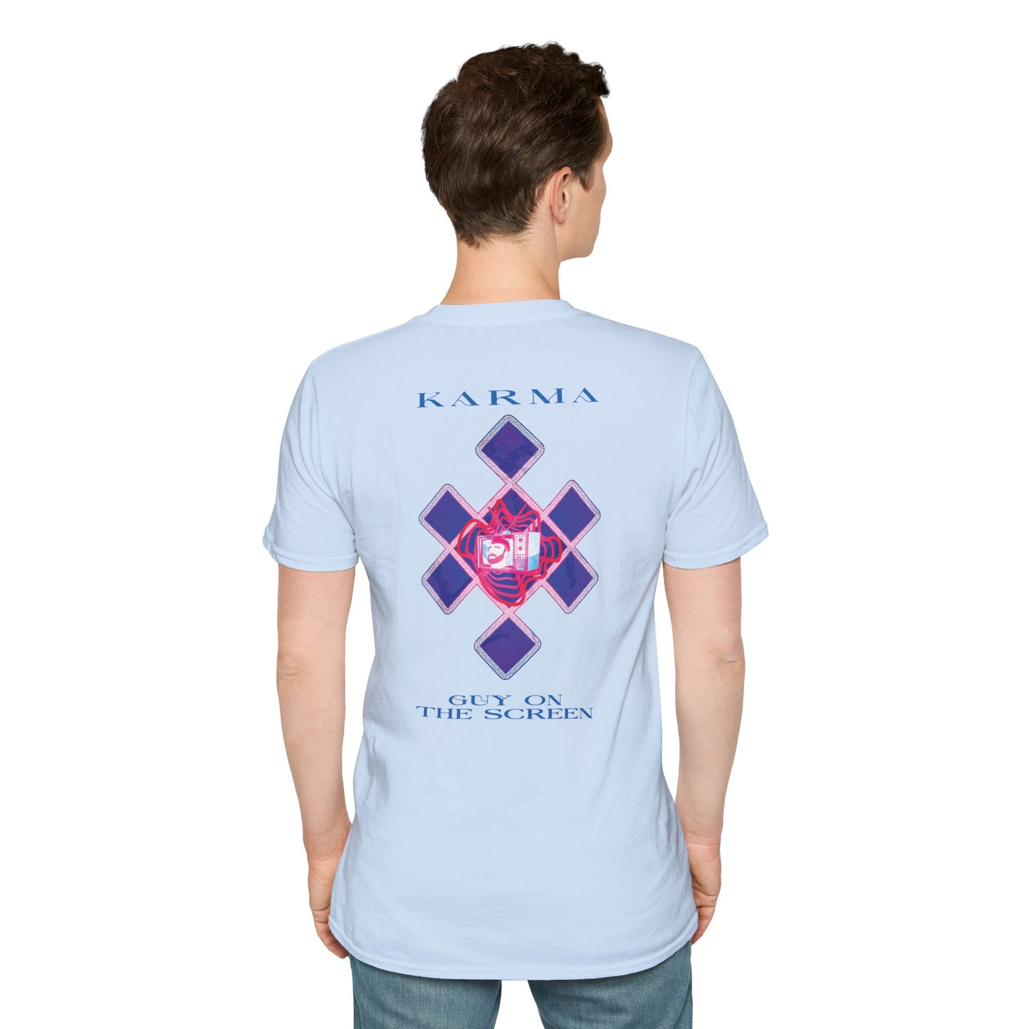 Karma Guy on the Screen Swiftie T-Shirt