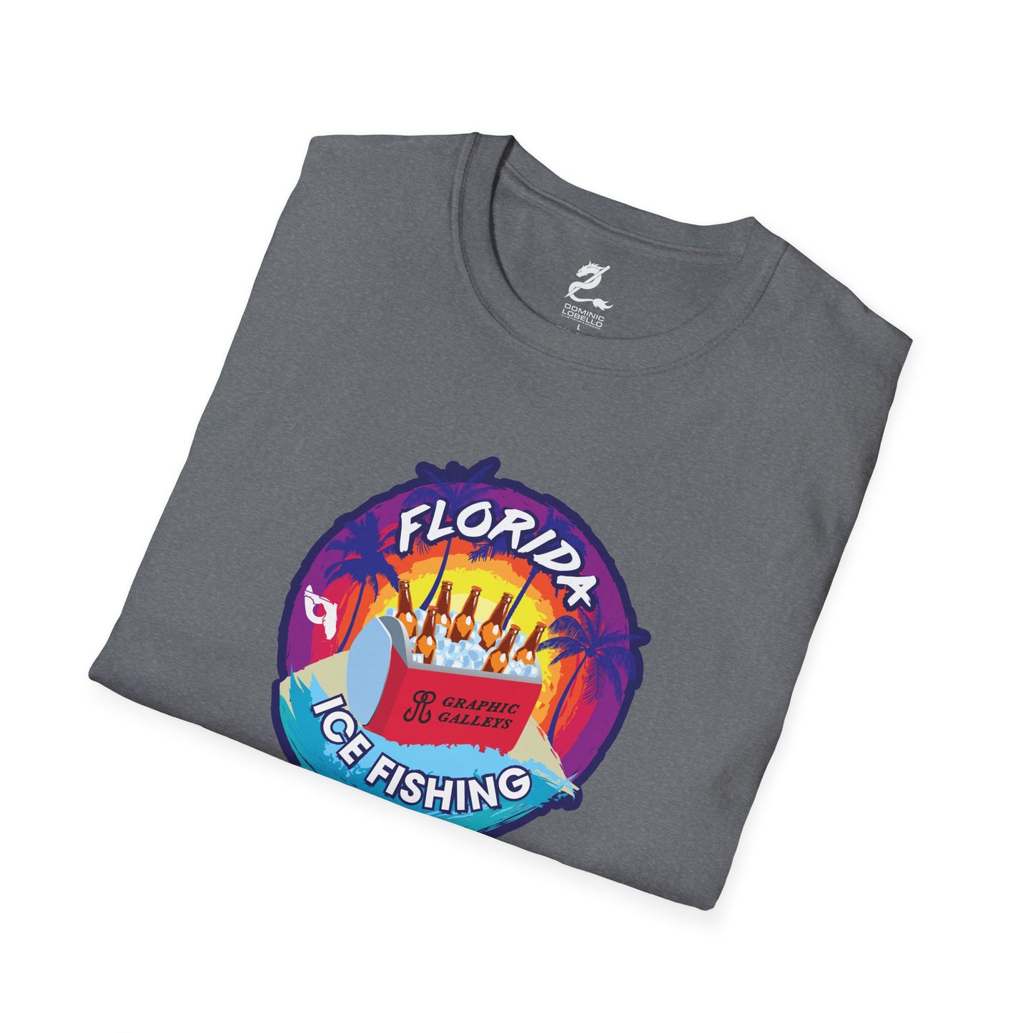 Florida Ice Fishing Humor T-Shirt