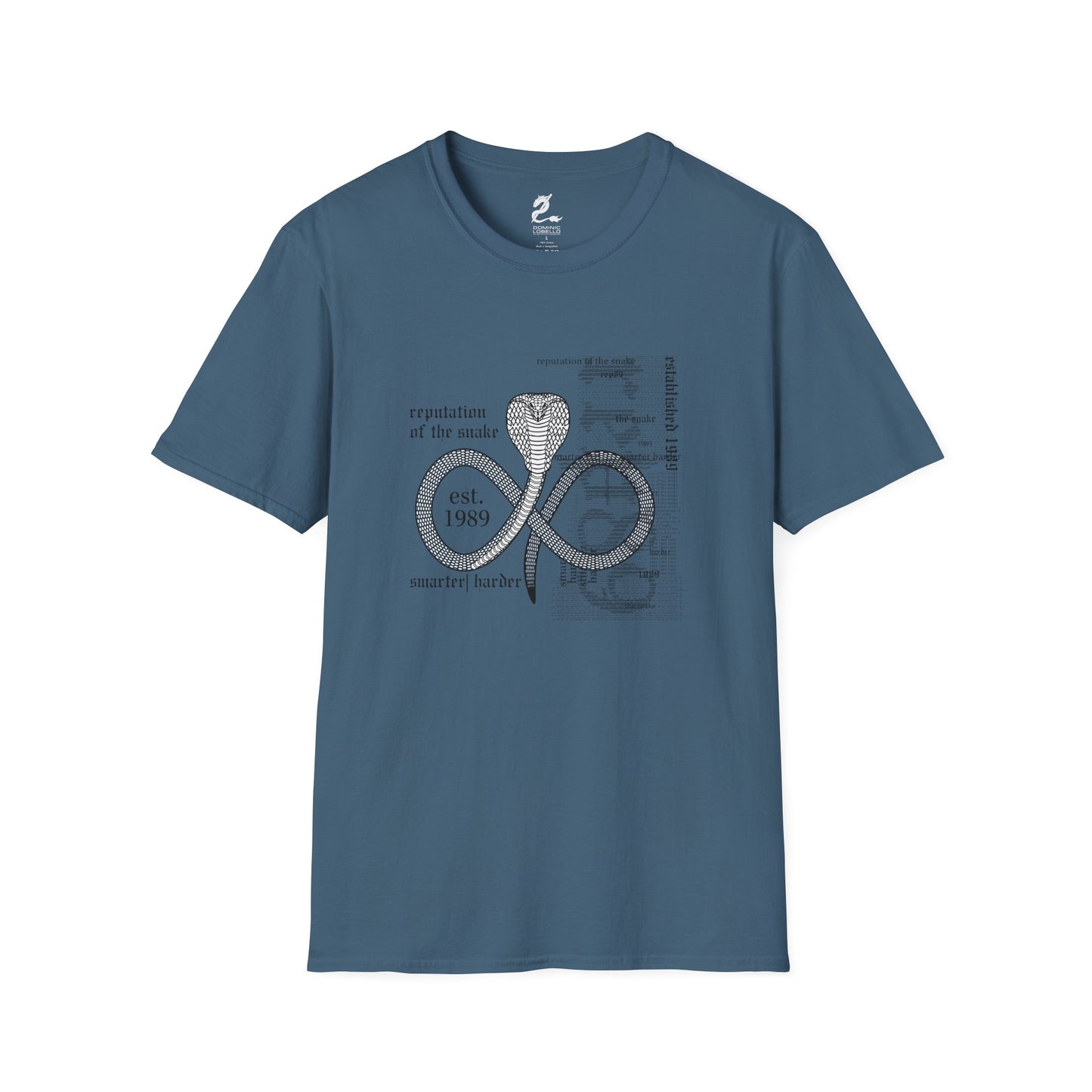 1989 Reputation of the Snake: Cobra Mark Swiftie T-shirt