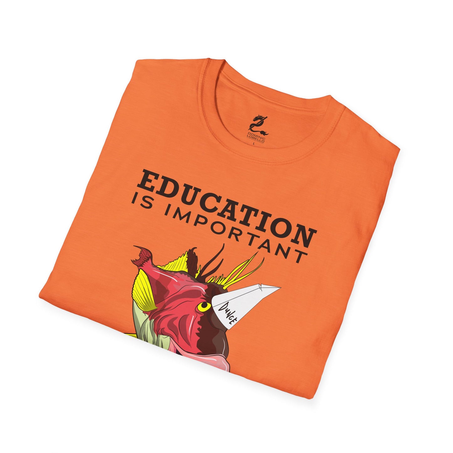 Fishing is Importanter Unisex Softstyle T-Shirt