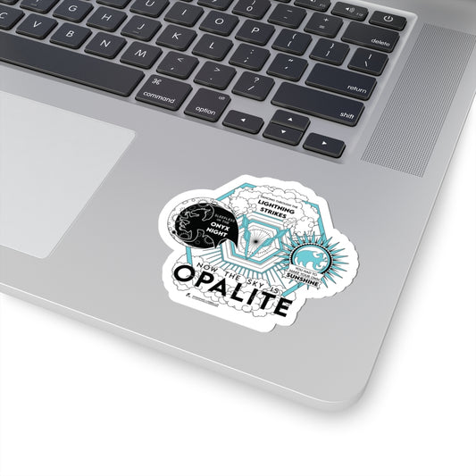 Empyrean Book Series/ Swiftie Opalite Fanart Sticker “Now the sky is opalite”
