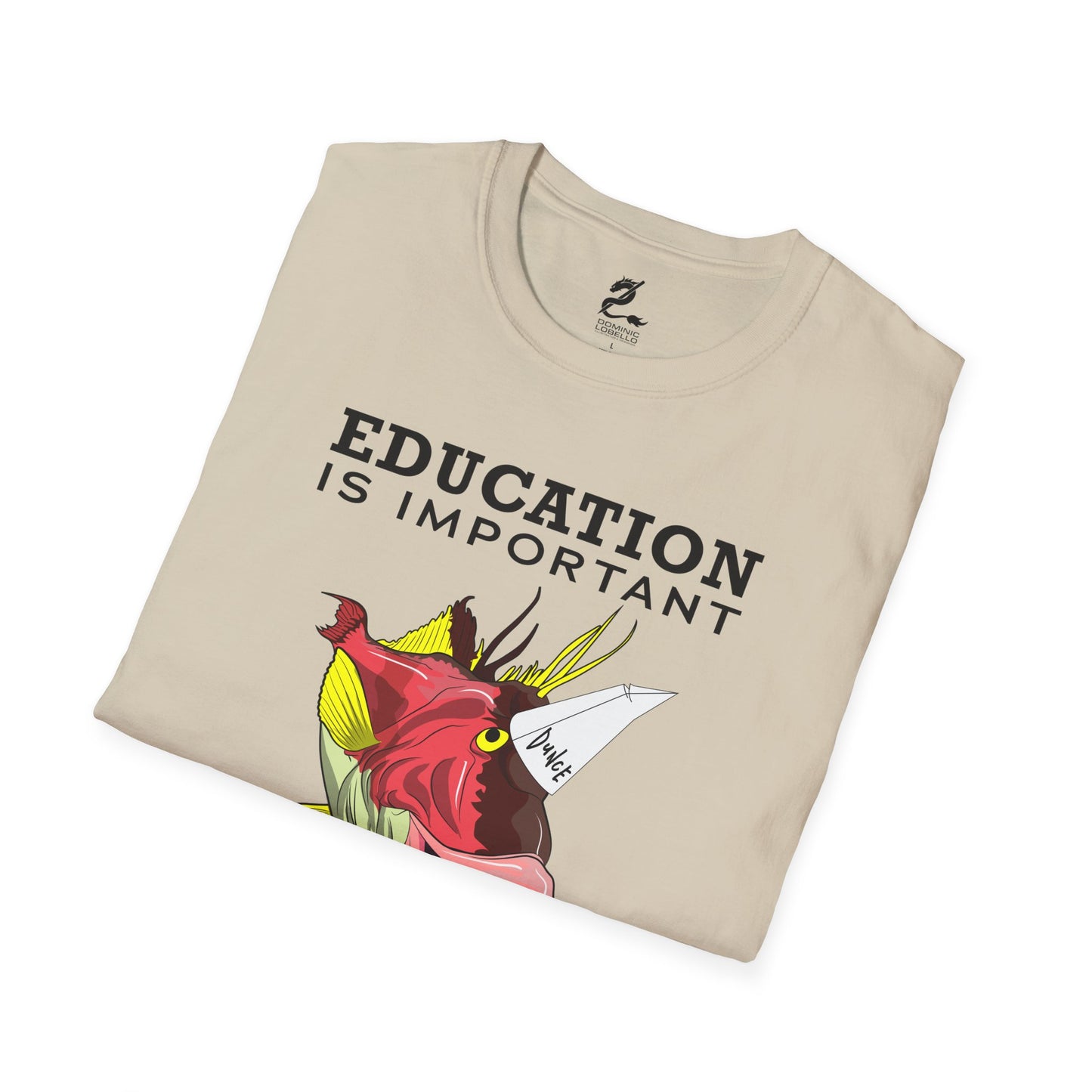 Fishing is Importanter Unisex Softstyle T-Shirt