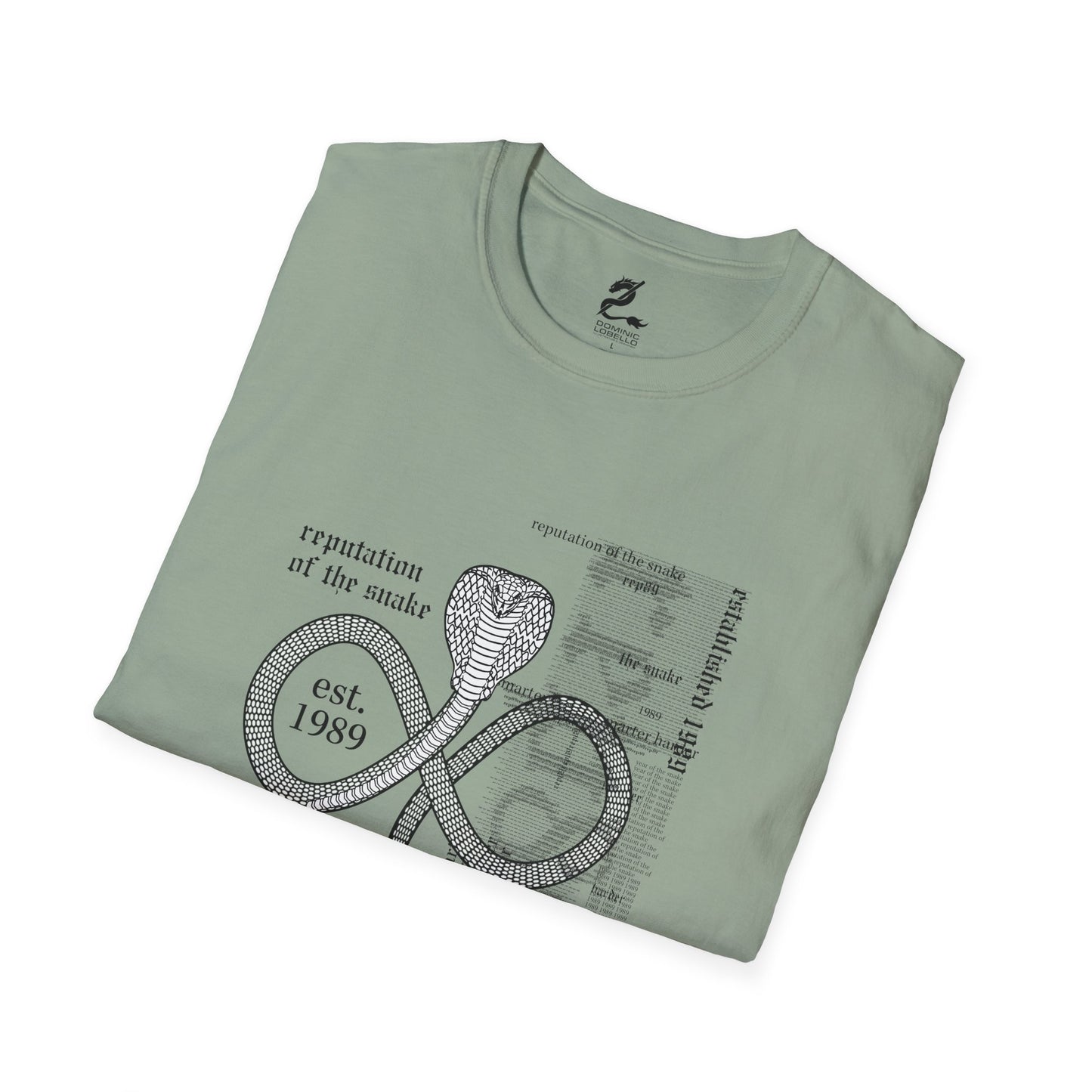 1989 Reputation of the Snake: Cobra Swiftie T-shirt