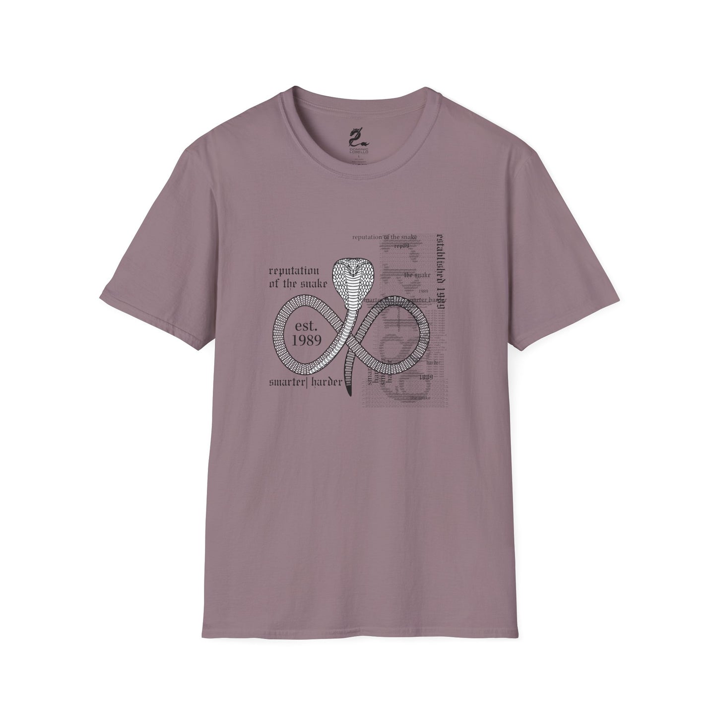 1989 Reputation of the Snake: Cobra Mark Swiftie T-shirt