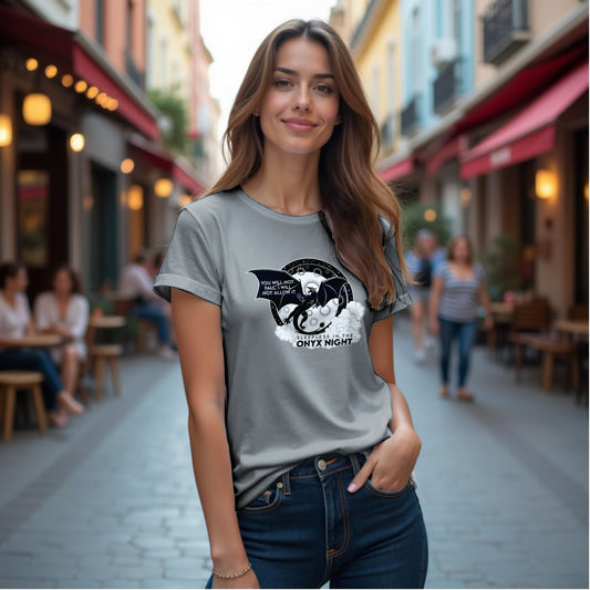 Tairn Empyrean / Swiftie Opalite Shirt — “You will not fall. I will not let you.”/ "Sleepless in the onyx night,"