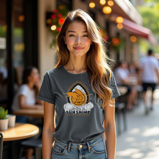 Andarna Empyrean / Swiftie Opalite Shirt — “You Had to Make Your Own Sunshine” /"Nature Likes All Things in Balance"