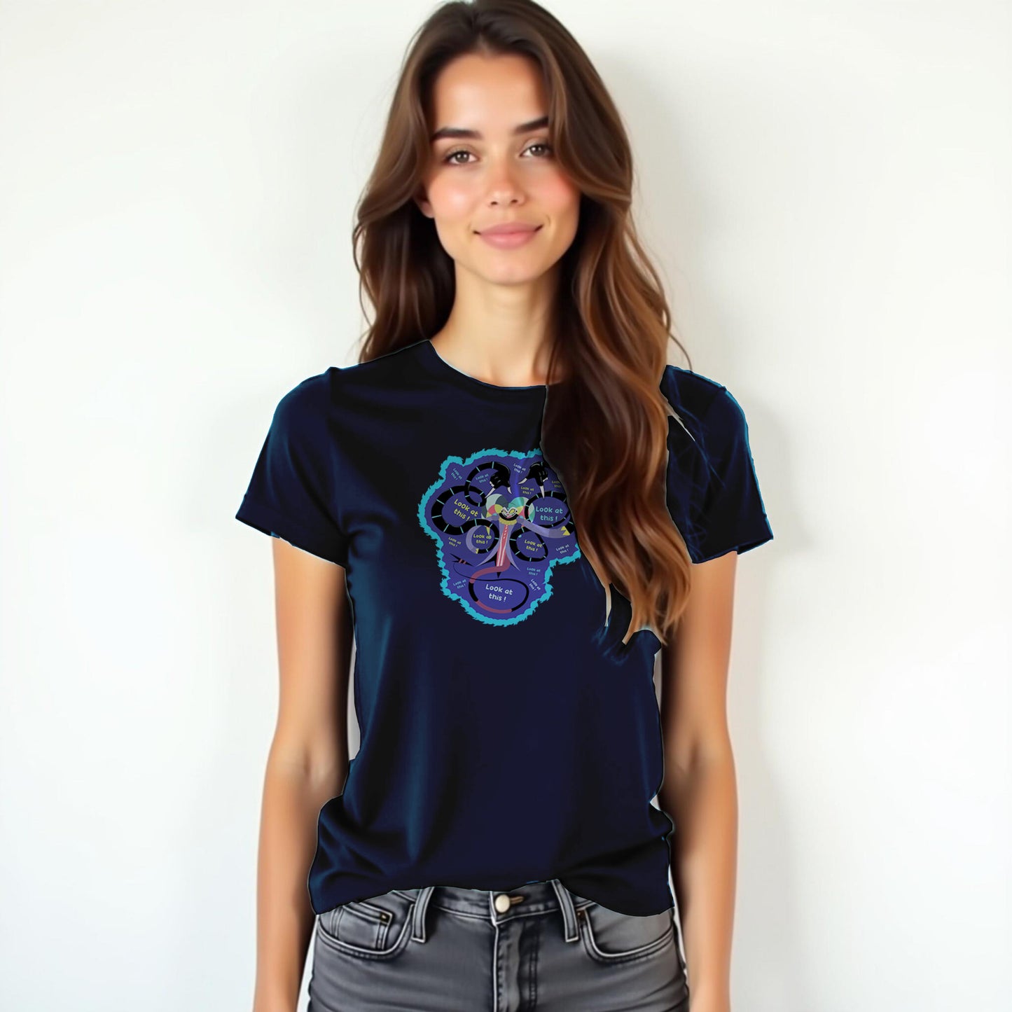 Fizzarolli Helluva Boss "Look at This!" Fans T-Shirt