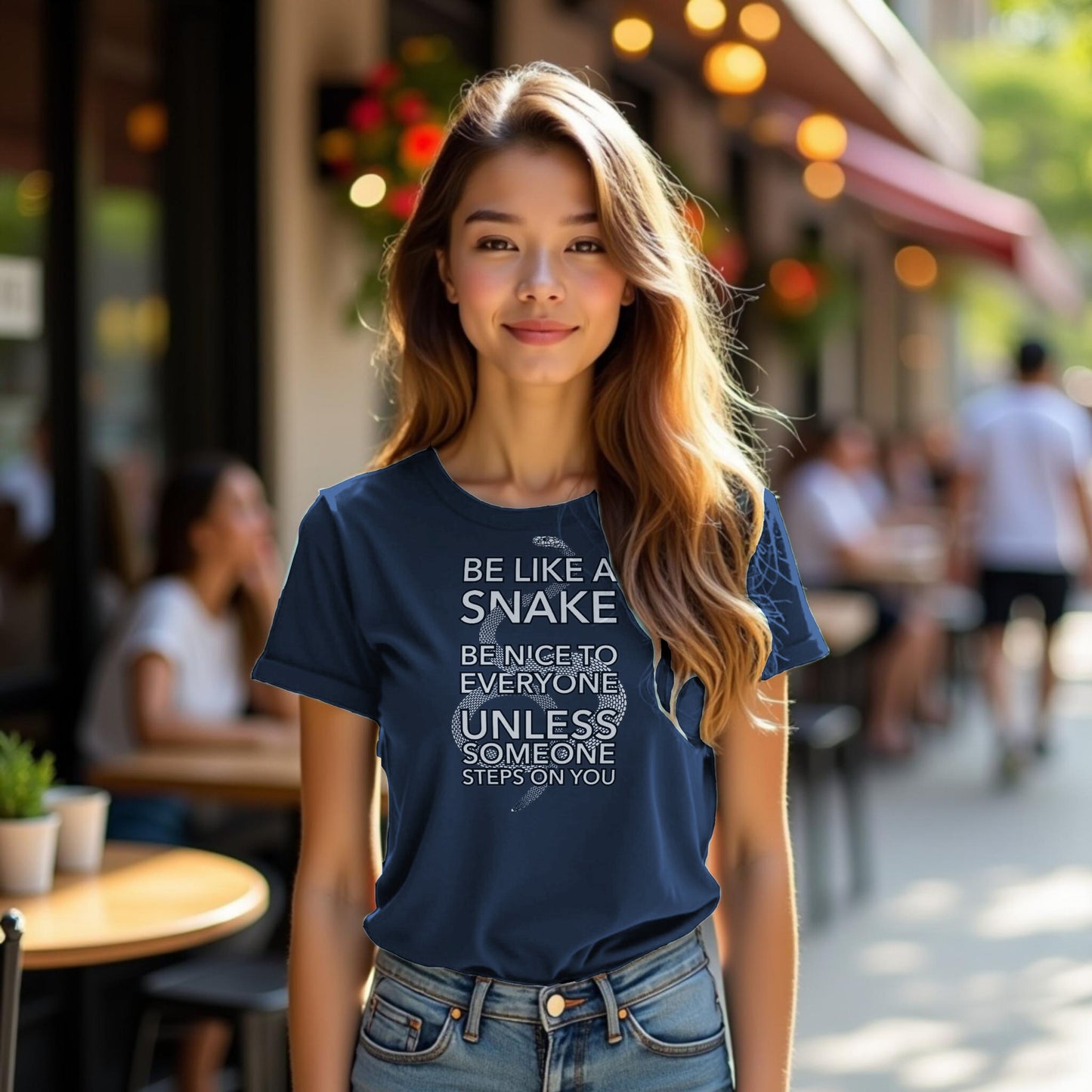 Be Like a Snake Sharp Swiftie Quote T-Shirt