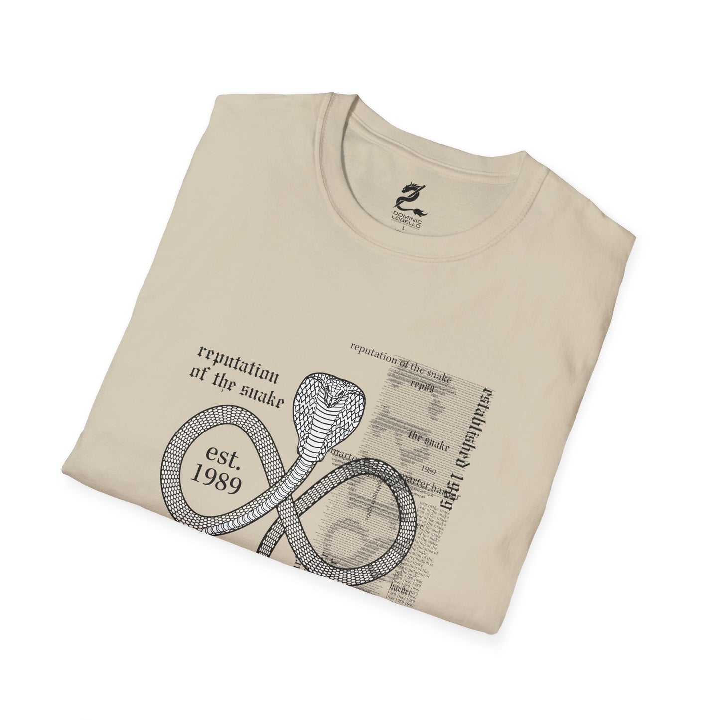 1989 Reputation of the Snake: Cobra Swiftie T-shirt
