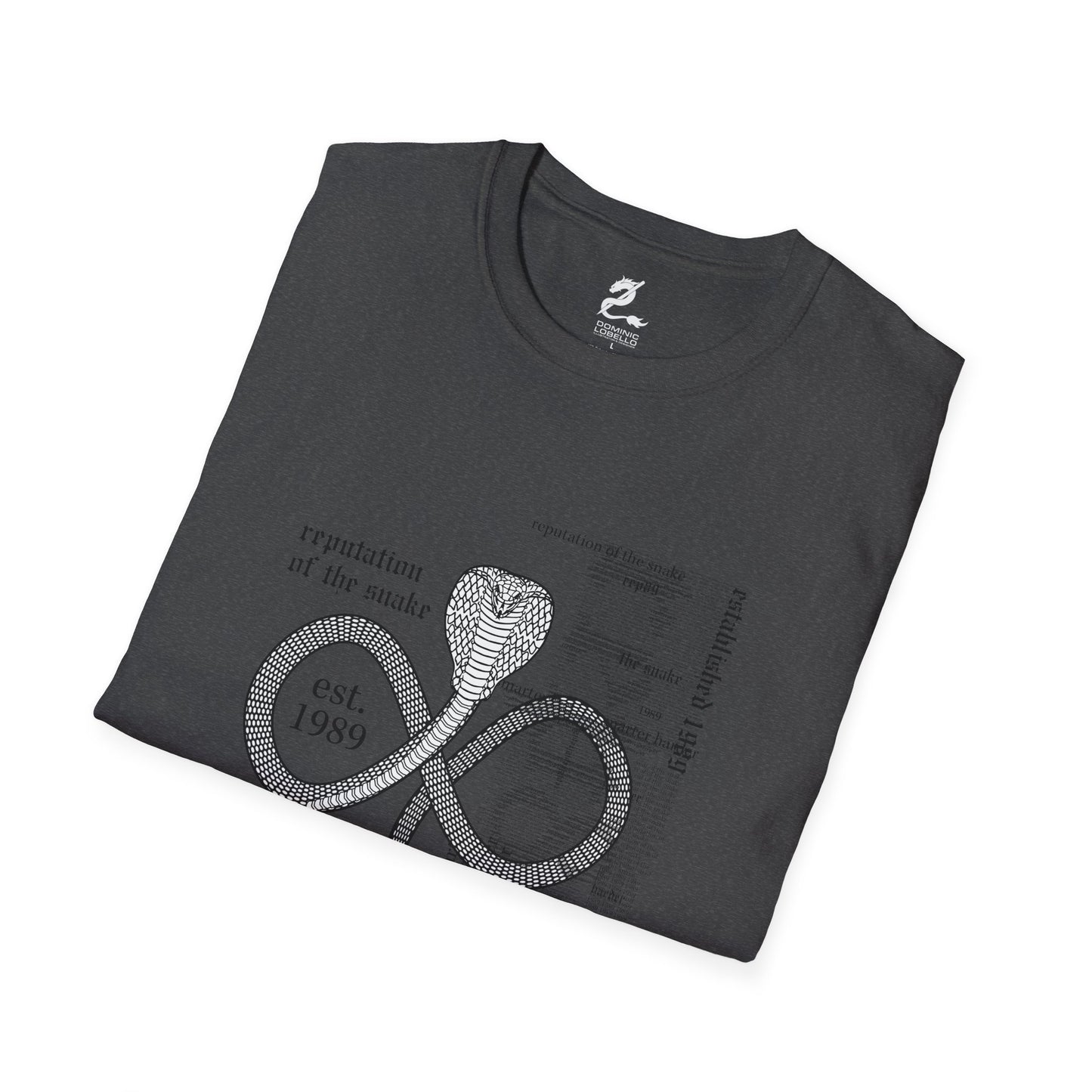 1989 Reputation of the Snake: Cobra Swiftie T-shirt