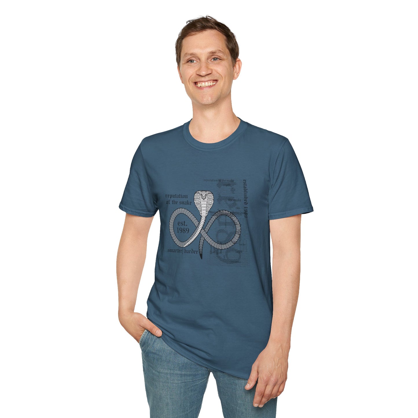 1989 Reputation of the Snake: Cobra Mark Swiftie T-shirt