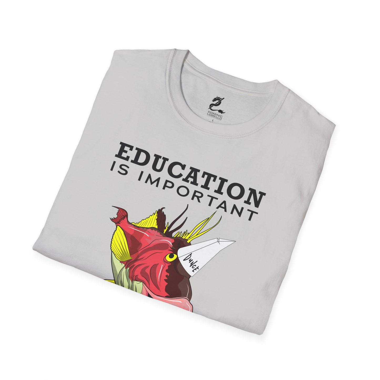 Fishing is Importanter Unisex Softstyle T-Shirt