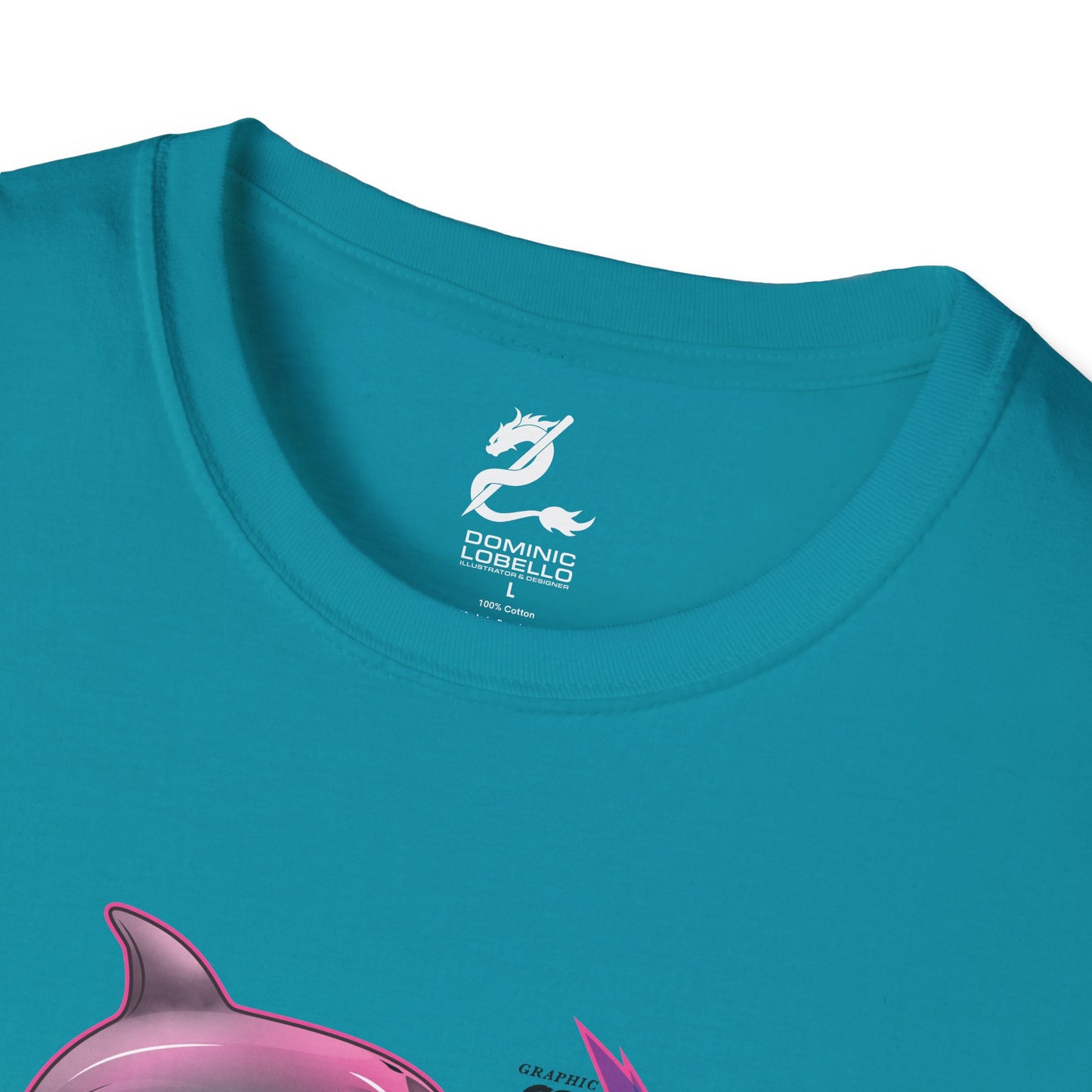 Breaching Happy Dolphin T-Shirt