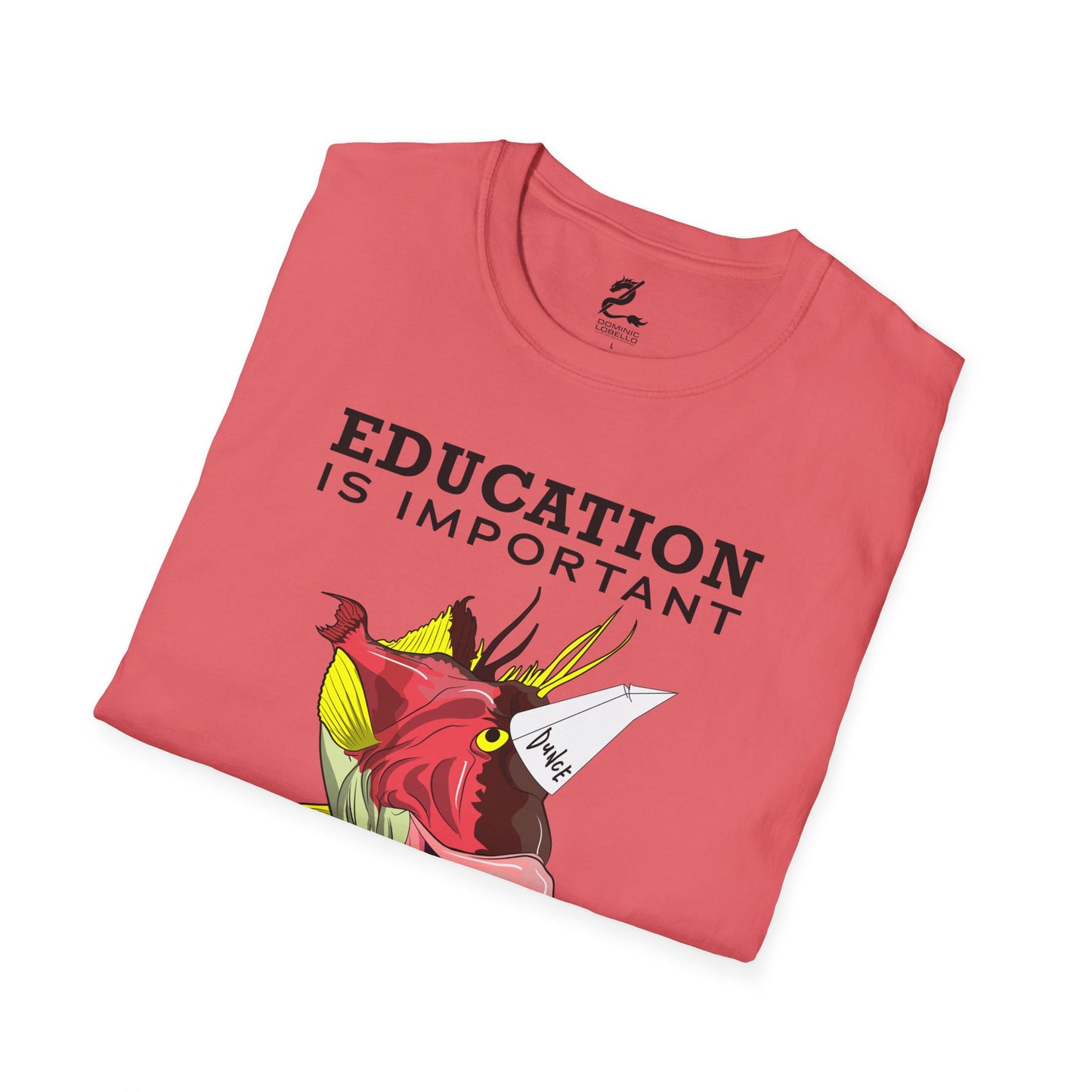 Fishing is Importanter Unisex Softstyle T-Shirt
