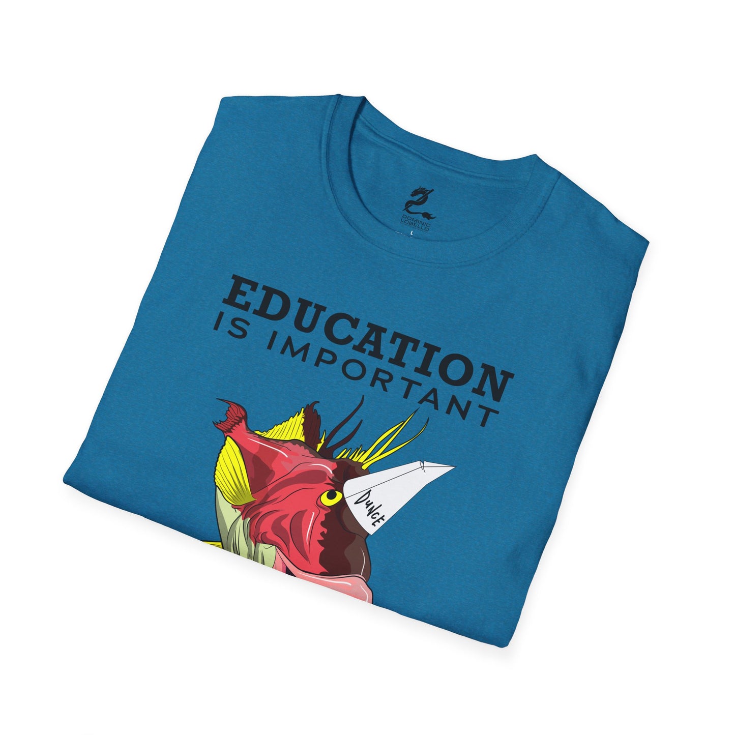 Fishing is Importanter Unisex Softstyle T-Shirt