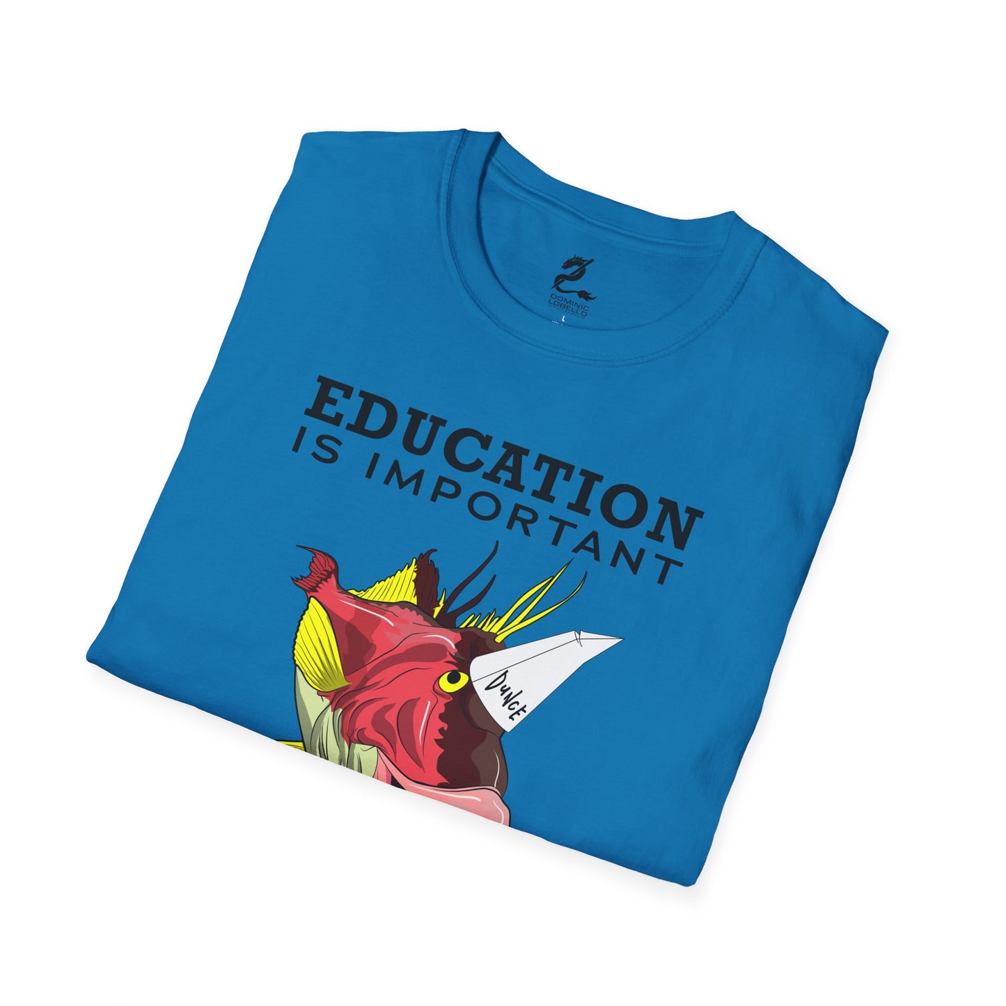 Fishing is Importanter Unisex Softstyle T-Shirt