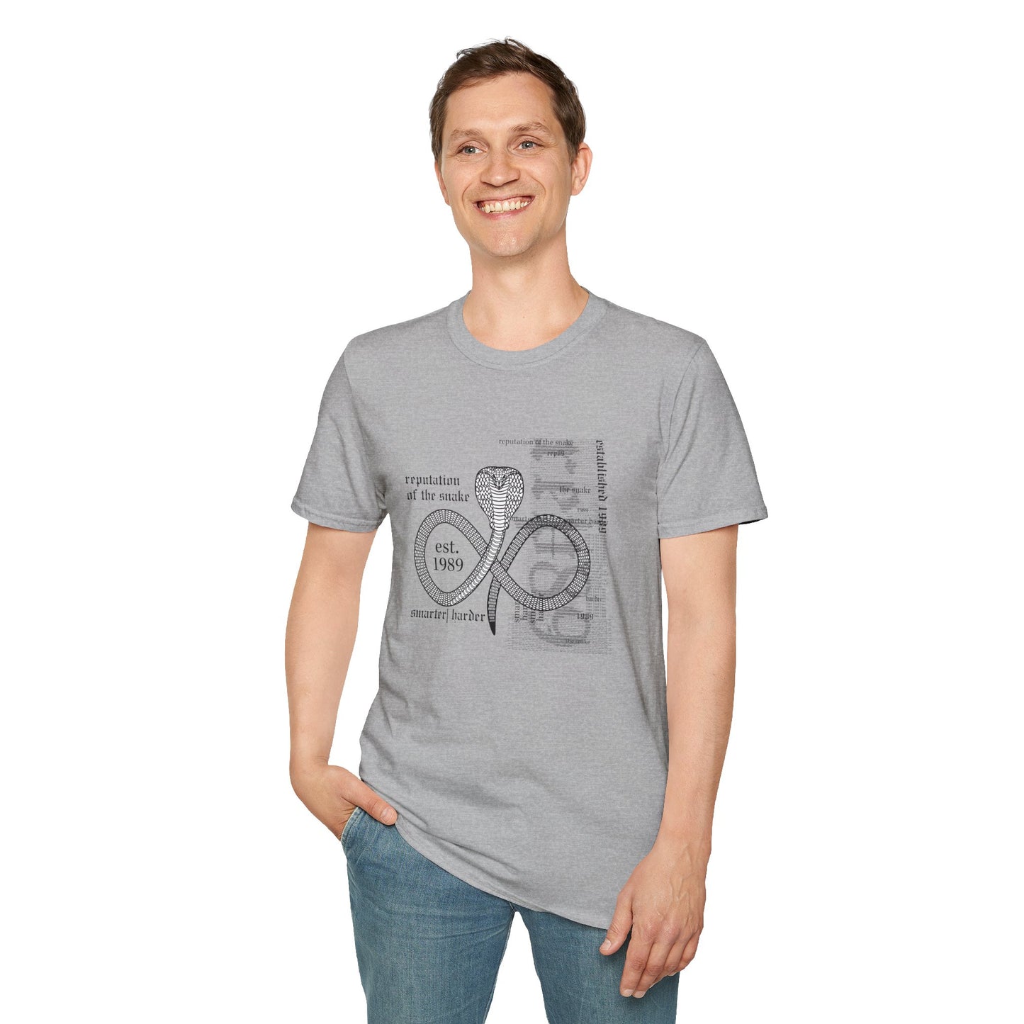1989 Reputation of the Snake: Cobra Mark Swiftie T-shirt