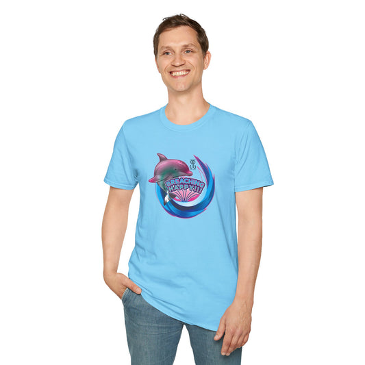 Breaching Happy Dolphin T-Shirt