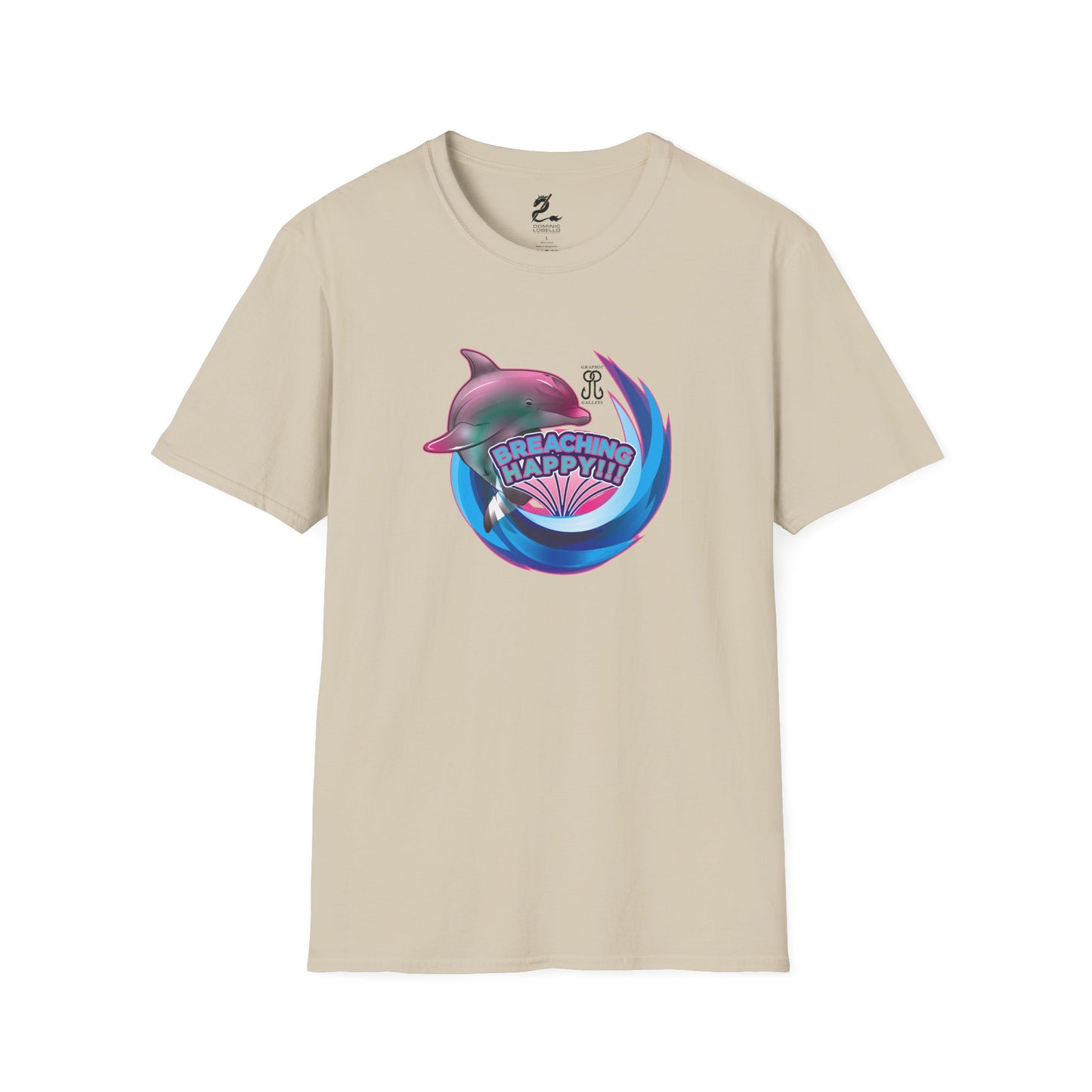 Breaching Happy Dolphin T-Shirt