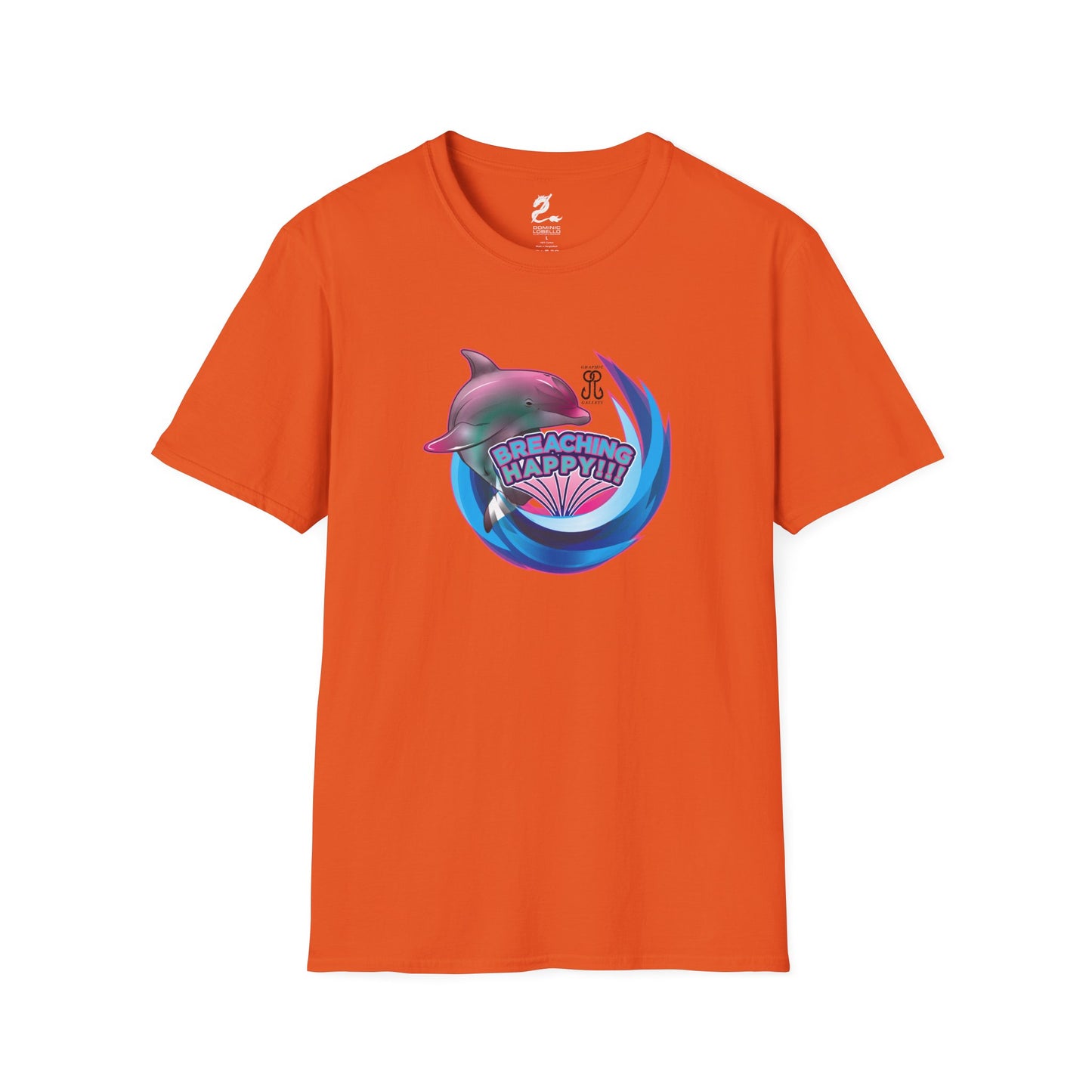 Breaching Happy Dolphin T-Shirt