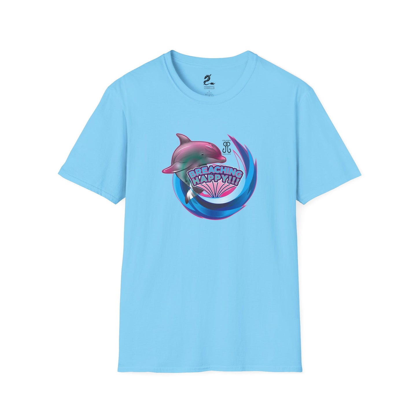 Breaching Happy Dolphin T-Shirt