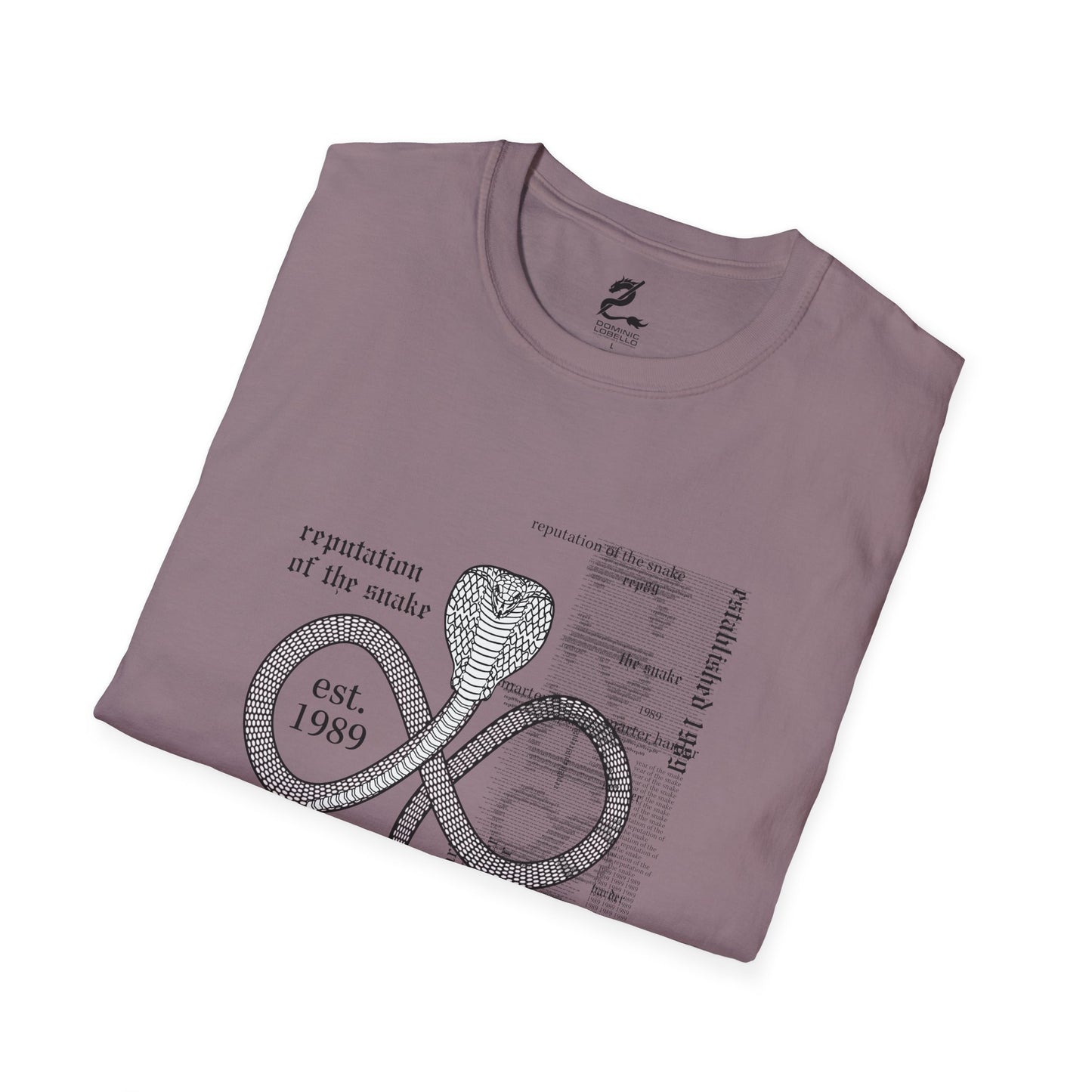 1989 Reputation of the Snake: Cobra Swiftie T-shirt