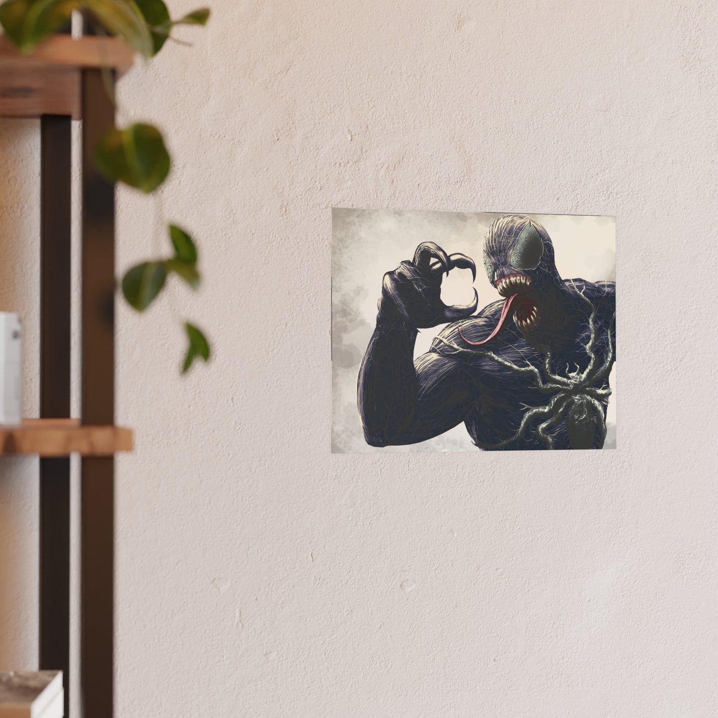 Realistic Venom Poster