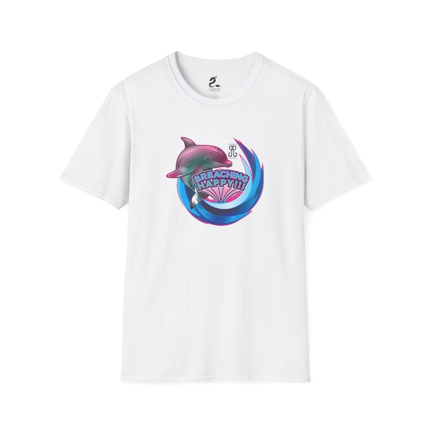 Breaching Happy Dolphin T-Shirt