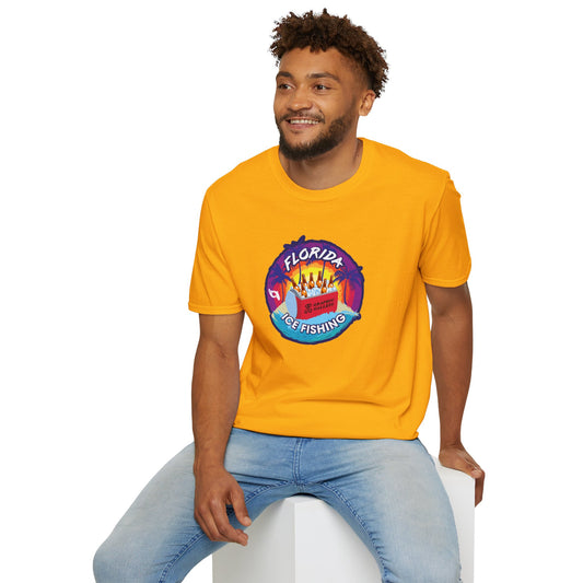 Florida Ice Fishing Humor T-Shirt