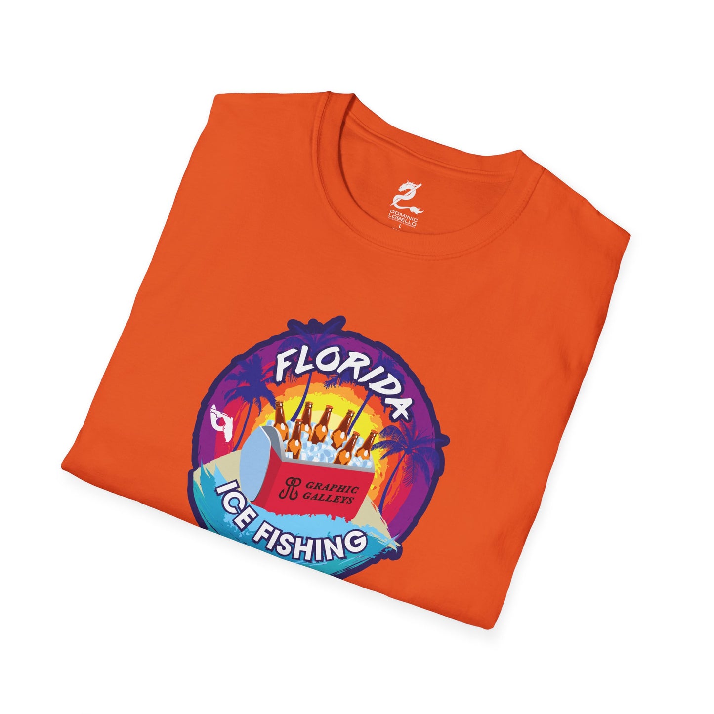 Florida Ice Fishing Humor T-Shirt