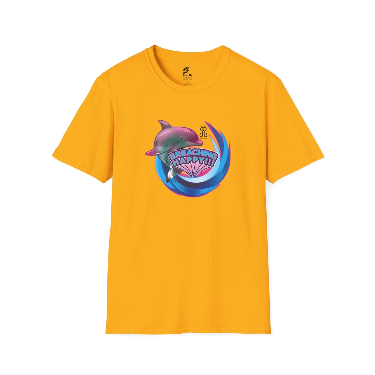 Breaching Happy Dolphin T-Shirt