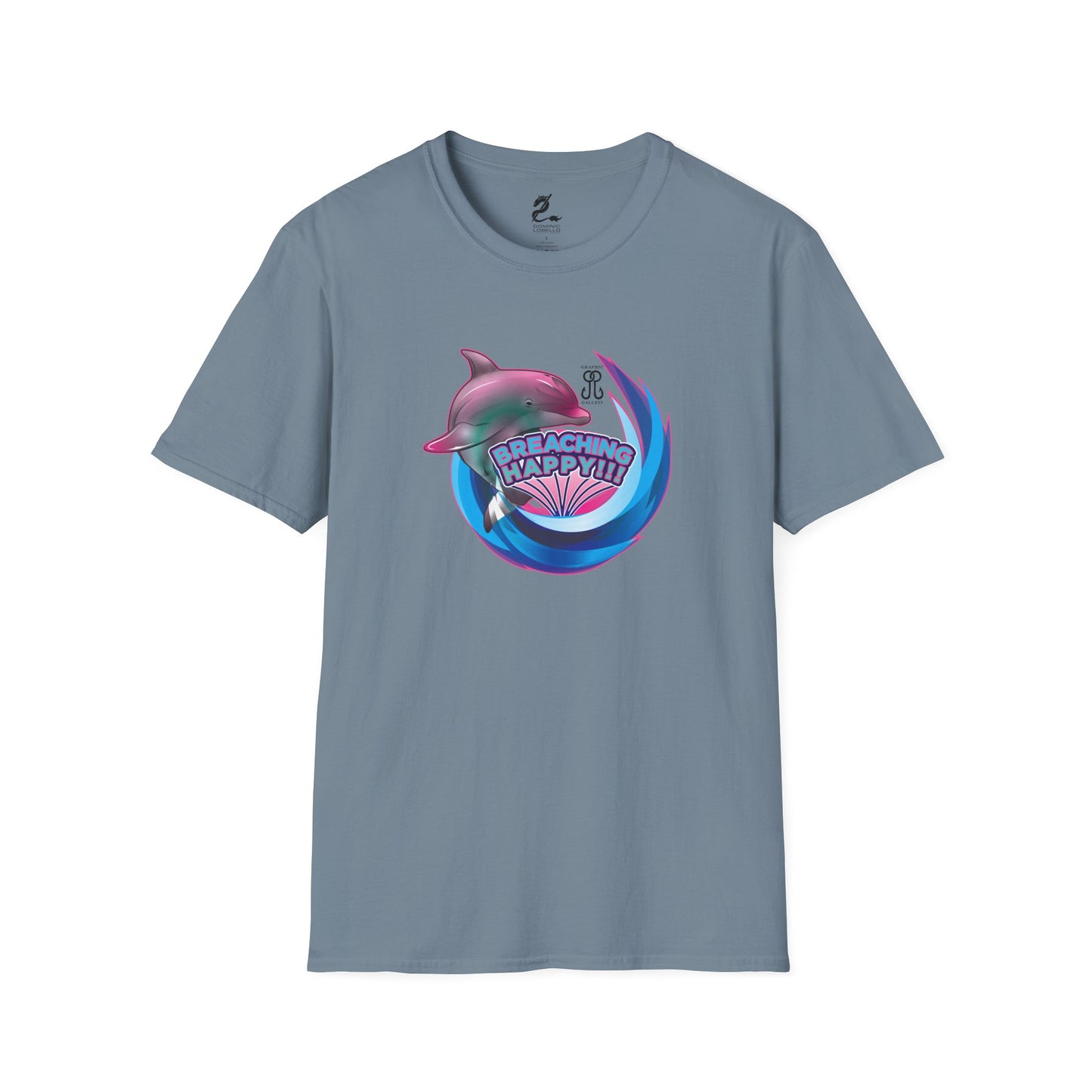 Breaching Happy Dolphin T-Shirt