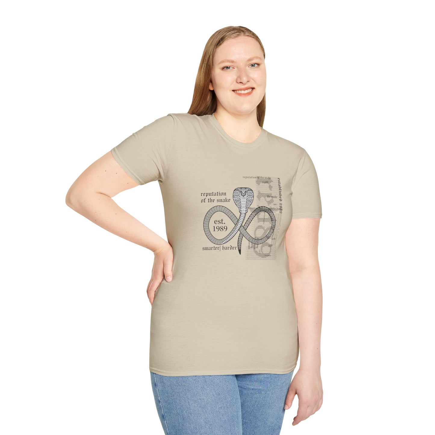 1989 Reputation of the Snake: Cobra Mark Swiftie T-shirt