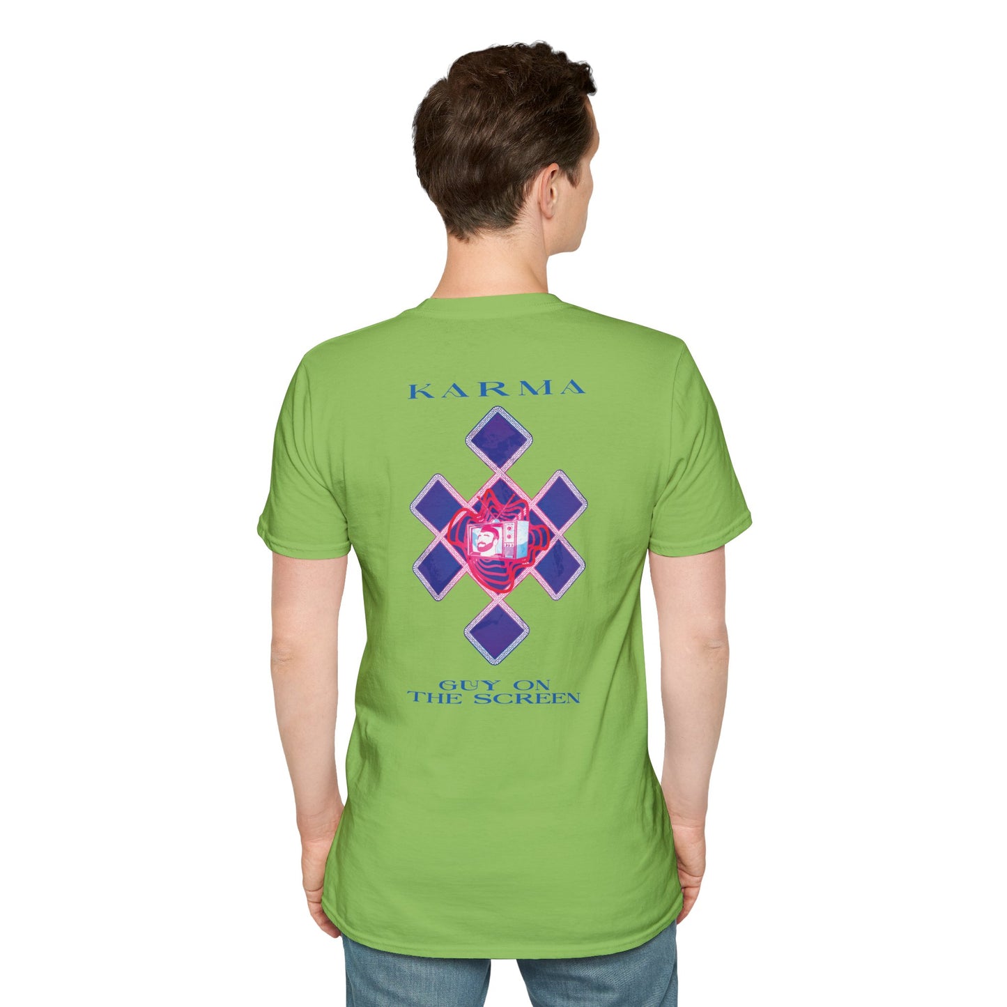 Karma Guy on the Screen Swiftie T-Shirt