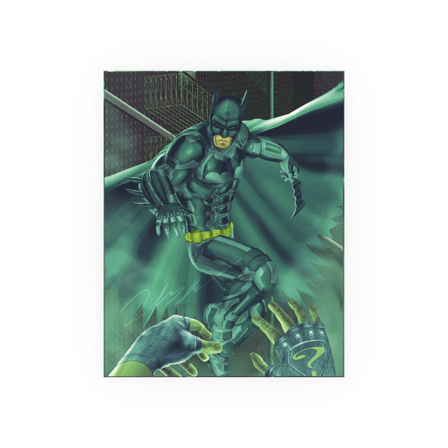 Realistic Batman Fanart Poster