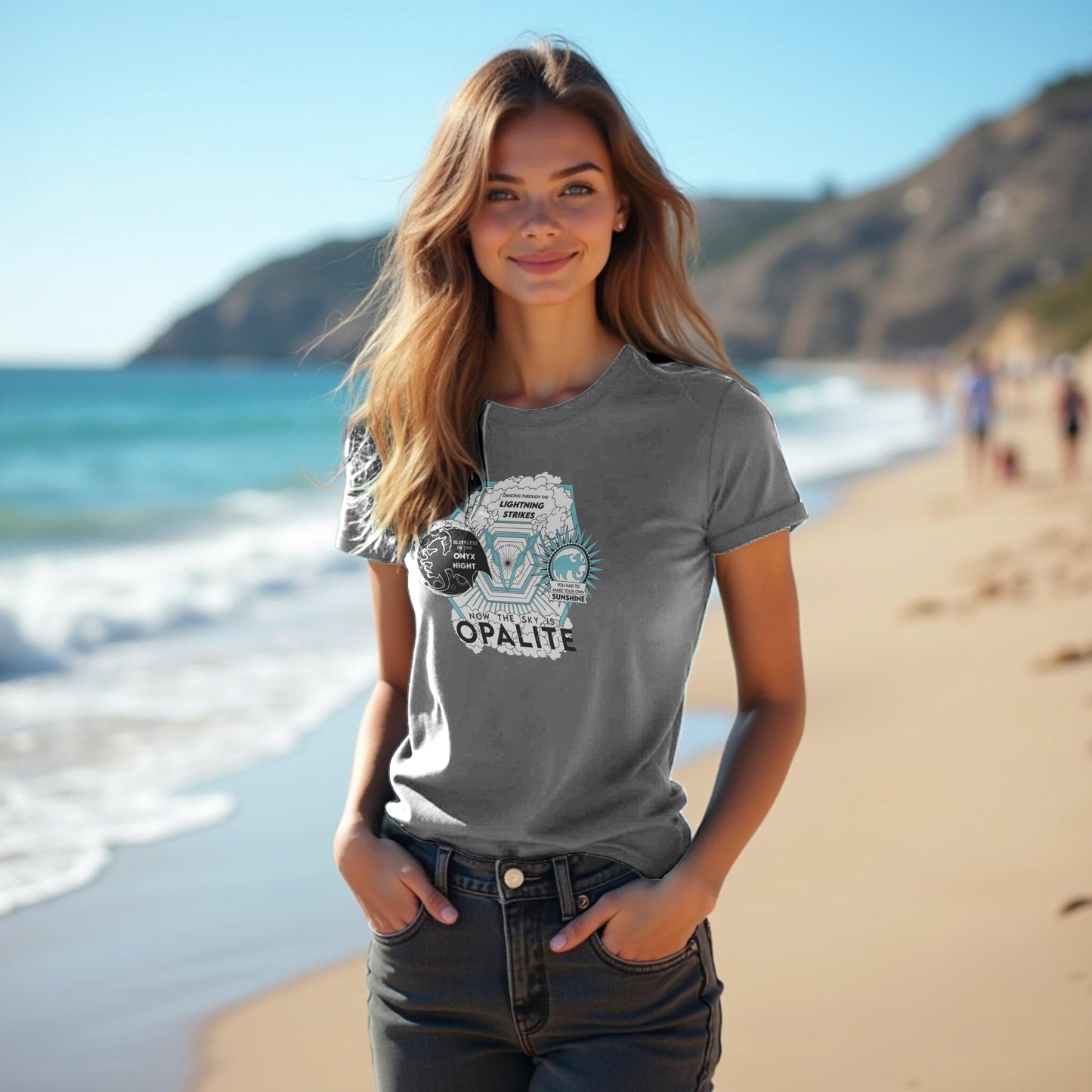 Empyrean Book Series/ Swiftie Opalite Shirt “Now the sky is opalite”