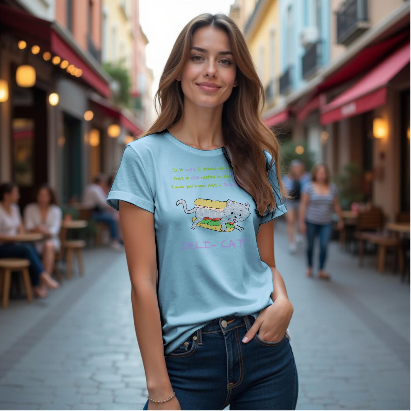 Funny Deli-Cat Swiftie T-Shirt