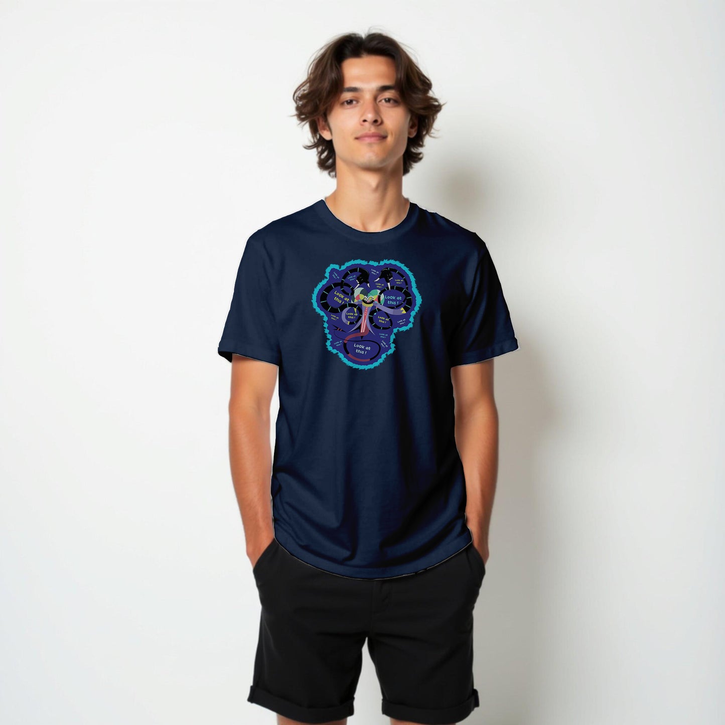 Fizzarolli Helluva Boss "Look at This!" Fans T-Shirt