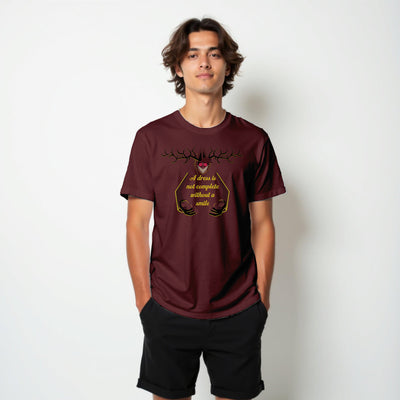 Alastor Hazbin Hotel "A Dress Is Not Complete Without a Smile" Fans T-Shirt