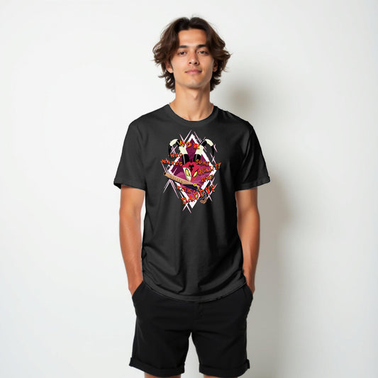 Blitzo Helluva Boss 'Who Wants Some Quality Time with Daddy?' Fans T-Shirt